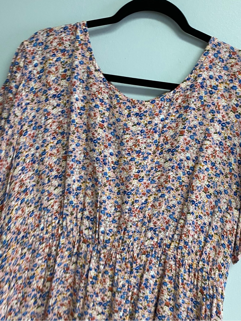 AMAZON (NEMIDOR) SUPER COMFY FLORAL PRINTED MAXI DRESS - SIZE 18 - Picture 8 of 12